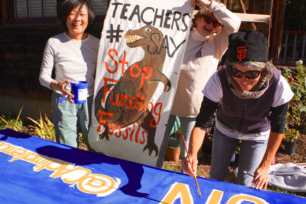 climate march art party